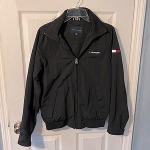 Black Tommy Hilfiger Windbreaker- size XS (men’s)